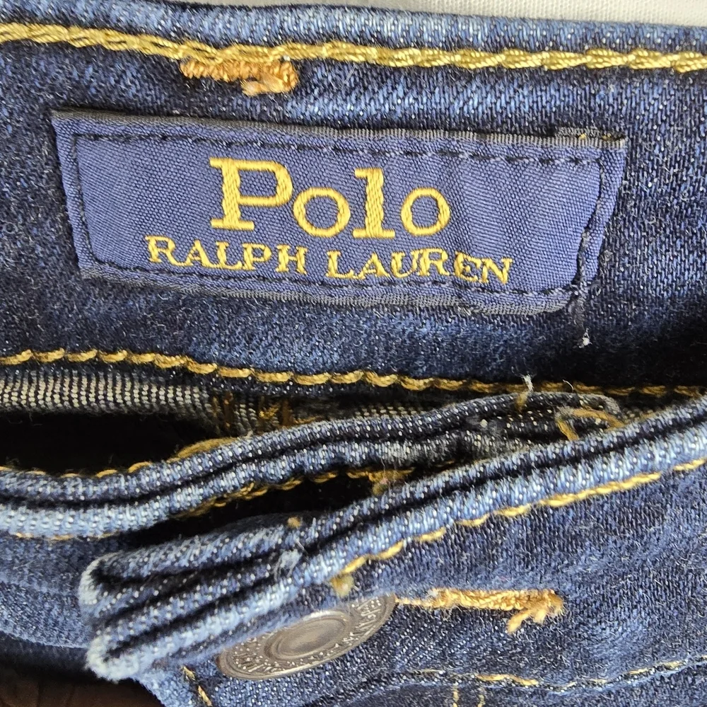 Polo Ralph Lauren Girl's Dark Blue Ankle Jeans Sz 10